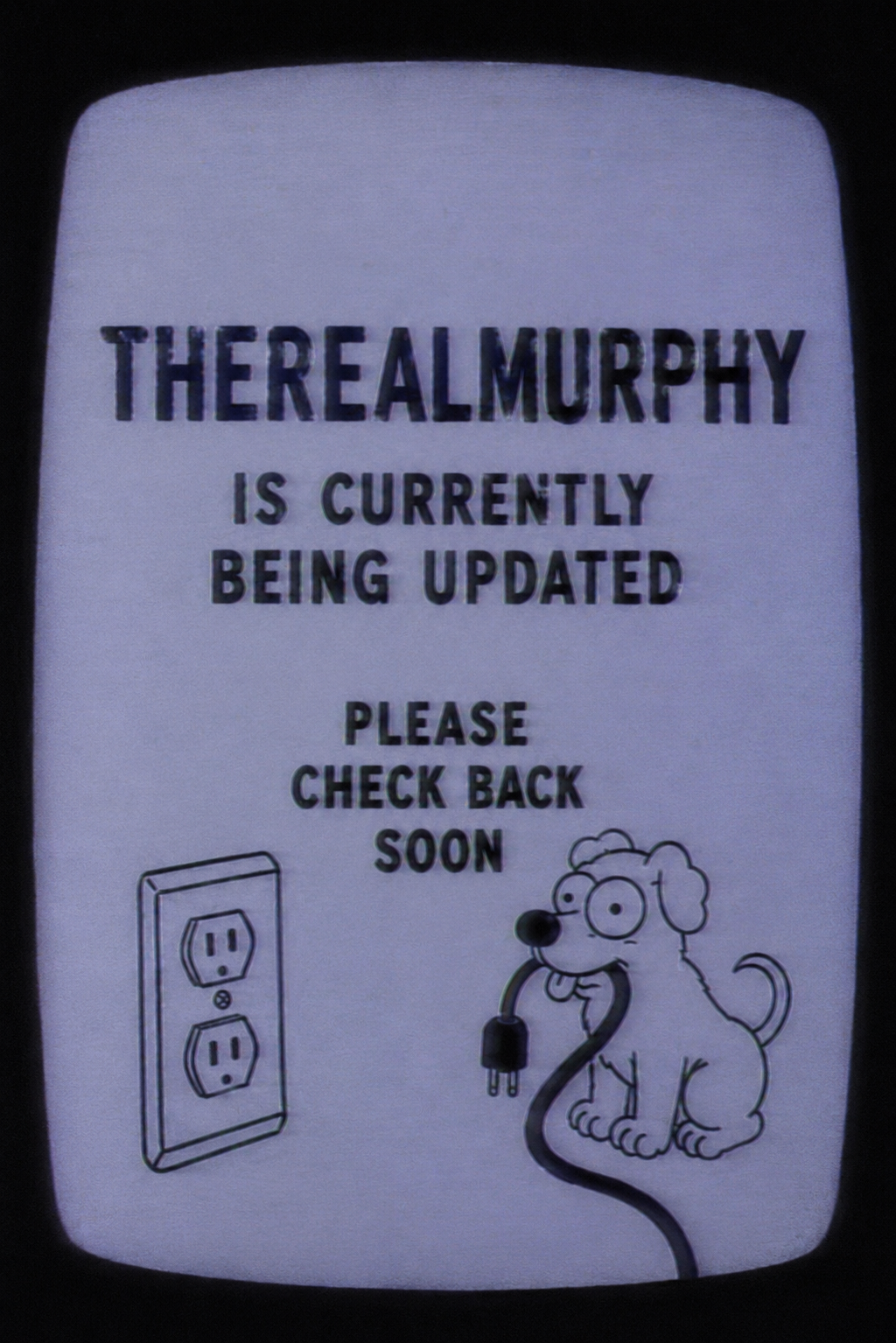 therealmurphy.com is currently being updated